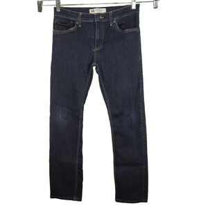 Levis 511 Performance Slim Straight Jeans Boys 18 Reg 29 x 29 Dark Wash Blue